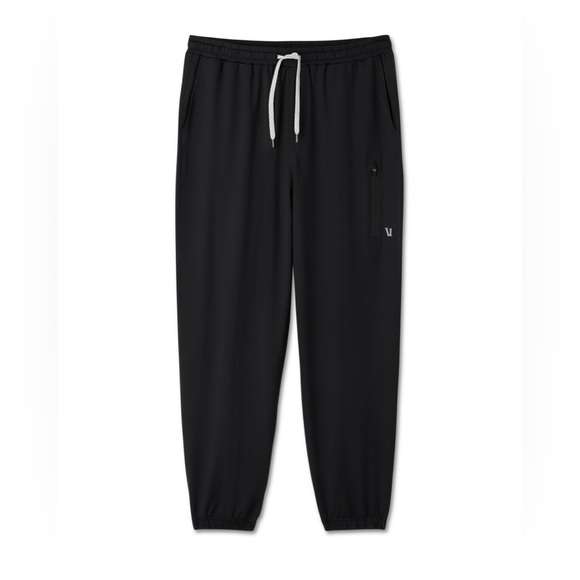 Vuori Black men’s Jogger Sunday performance Sweatpants with Drawstring XL